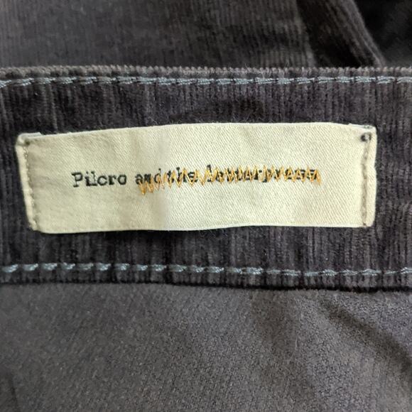 Pilcro and the Letterpress Gray corduroy skinny 25 - Picture 6 of 7